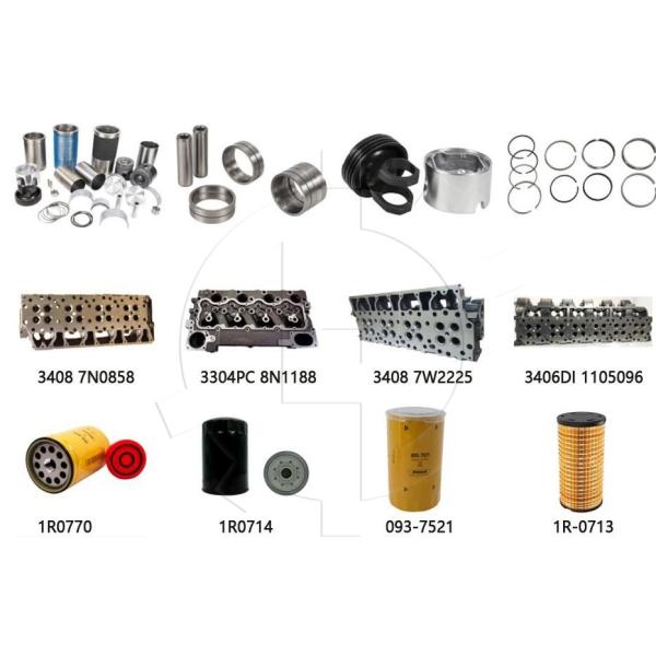 Набор набивкой экскаватора МИЦУБИСИ 4M50 полностью полный ремонтируя набивку головки цилиндра двигателя