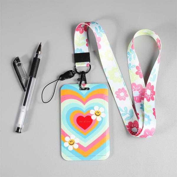 Практический Deyi Custom Logo Lanyard Card Holder для конференций
