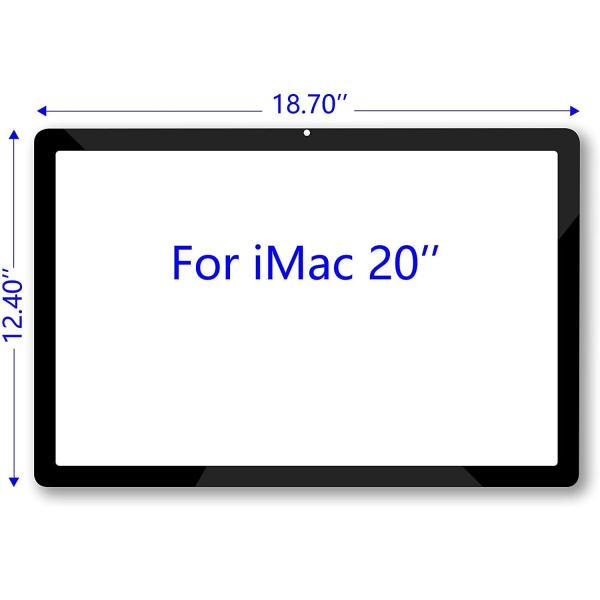 A1224 IMac Front Glass Panel 20inch 922-8514 475*315*2mm
