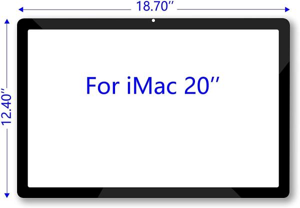 A1224 IMac Front Glass Panel 20inch 922-8514 475*315*2mm