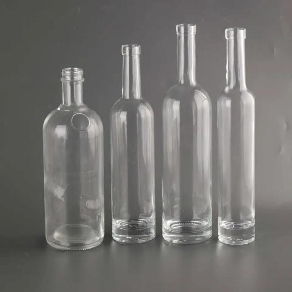 375Ml 500Ml 750Ml 1000 Ml Glass Liquor Wine Vodka Bottle With Custom Specifications
