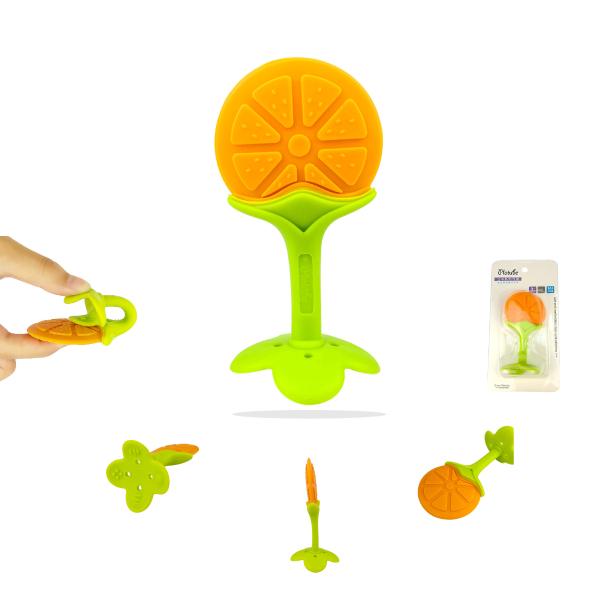 Babies Baby Shower Gift Silicone Baby Products Silicone Teether For Boys And Girls