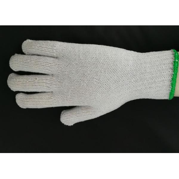 Industrial Cotton Knitted Gloves Customized Color Comfortable For Hand Care
