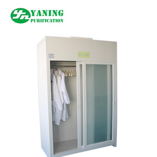 Porte coulissante 400w Salle blanche Armoire de vêtements en acier revêtu de poudre
