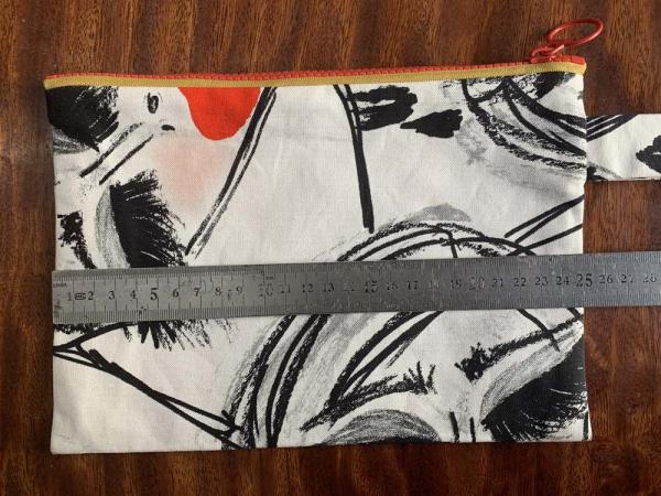 10OZ Cotton Canvas Pencil Case 0.1KG For School Offfice SGS certificated