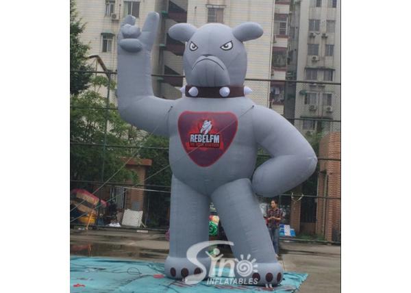 Atividades exteriores que anunciam Inflatables, mascote inflável relativa à promoção