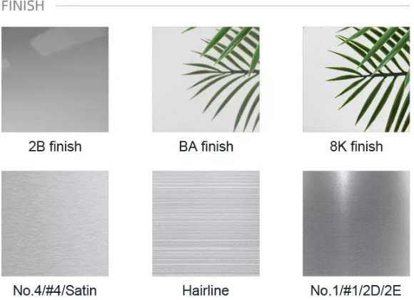 TISCO зеркальные катушки из нержавеющей стали для химического оборудования толщина 0,1 ~ 16 мм