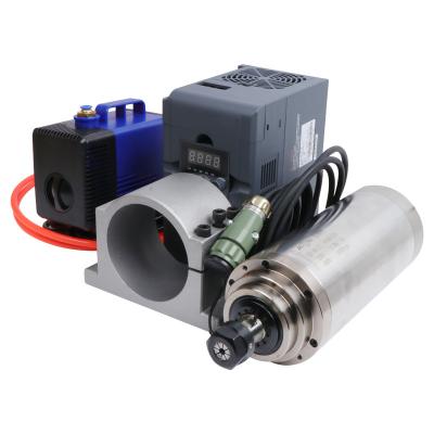 Motor 220V/380V máquina CNC ER20 kit de fuso para gravação e fresagem de metais