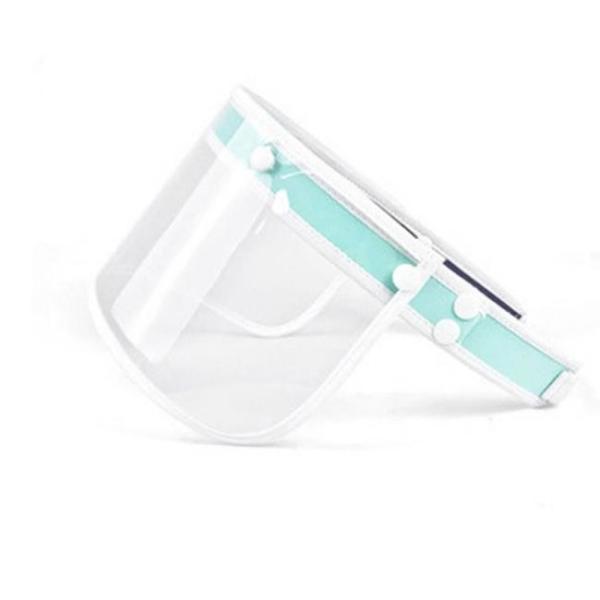 Transmittance 95% Antibacterial Full Face Shield Plastic PET Medical Nursing