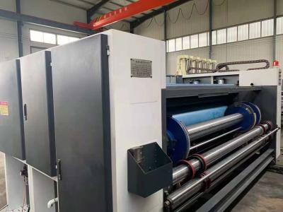 Fast Speed Two Color 440V Flexo Printer Slotter Die Cutter