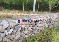 Paisagismo ornamental de gabião soldado de 4 mm para decoração de parques
