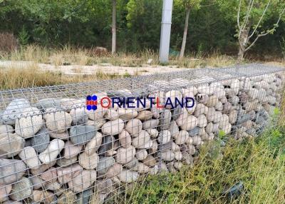 Paisagismo ornamental de gabião soldado de 4 mm para decoração de parques