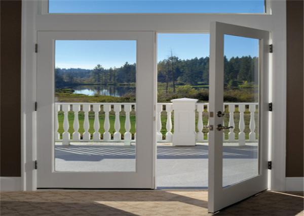 Interior Design Aluminum Frame Sliding Glass Doors Bathroom Toilet Application
