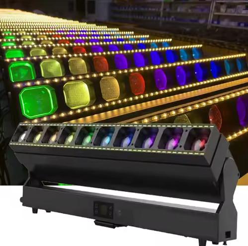 Strobe Moving Beam Pixel Light RGBW LED 10x60W Bar DMX Versatility