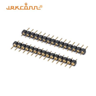 180 degrés 2,54 mm connecteur de broche connecteur d'en-tête de broche usiné connecteur de broche de PCB connecteur de broche ST