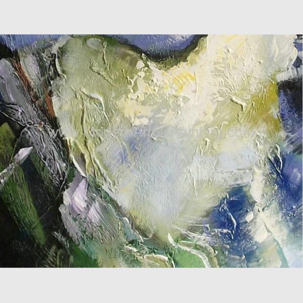 Hand - Painted Wall Decorative Abstract Art Canvas Paintings Modern For Hotels