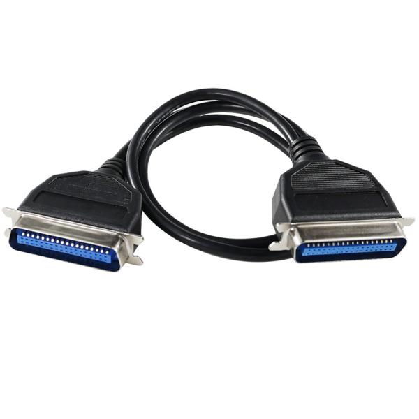 IEEE 1284 DB-36 Male to Male Parallel Printer Cable 1.2ft