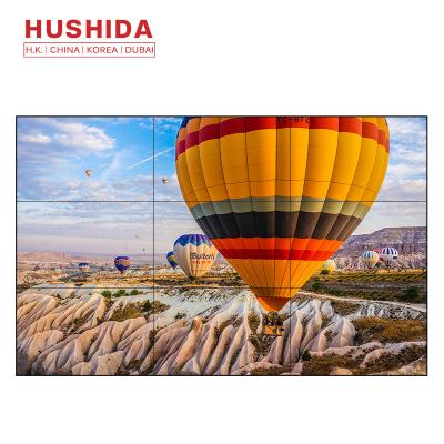 A tevê video fixada na parede da parede do Lcd reduz ultra o Signage do milímetro HD 4K Smart Digital da moldura 3,8