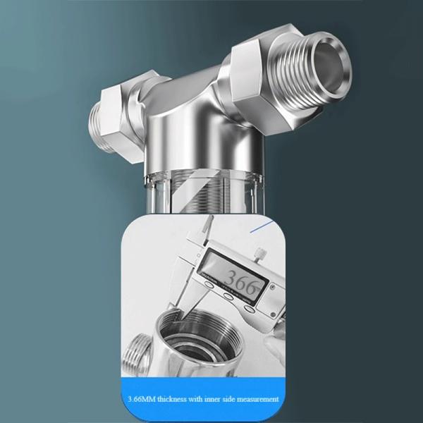 Household Outdoor Sediment Backwash Filter SS304 Tap Water Prefilters 40 Micron