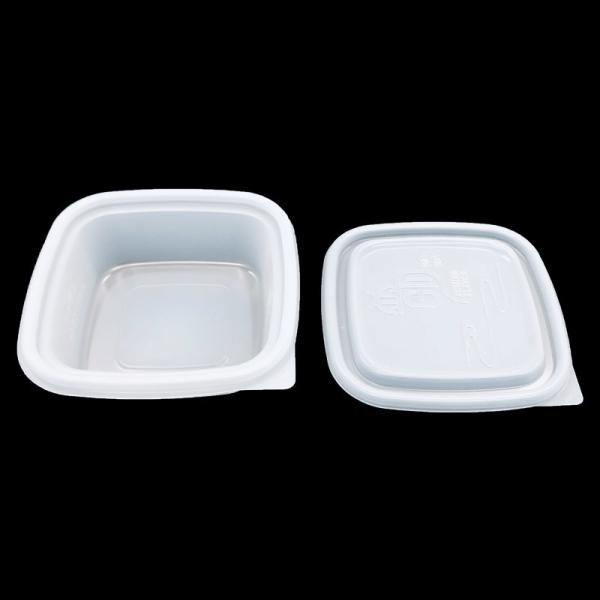 Custom PP Soup Bowl with Snap-On Lid Microwave Safe Leakproof
