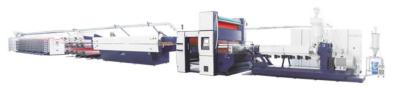 SJMS PP Woven Bag Production Line , Polypropylene Bags Manufacturing Machine Equip 6M Oven