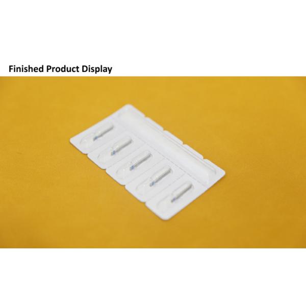 Cartoning Thermoforming Blister Packaging Machine For Dental Cart Needle Parts