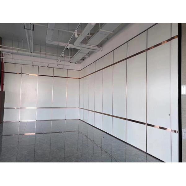 Gold Edge Acoustic Movable Partition Wall 95mm For Office Room