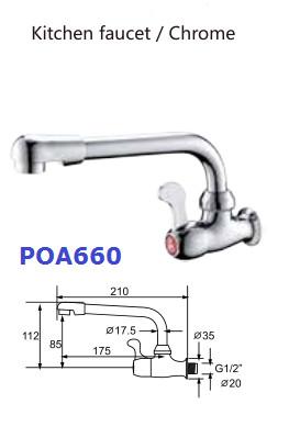 Wall Plastic Kitchen Bathroom Ceramic Toilet Hand Faucet