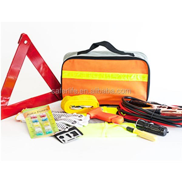 Multifunctional outdoor maintenance roadside Car emergency kit approved