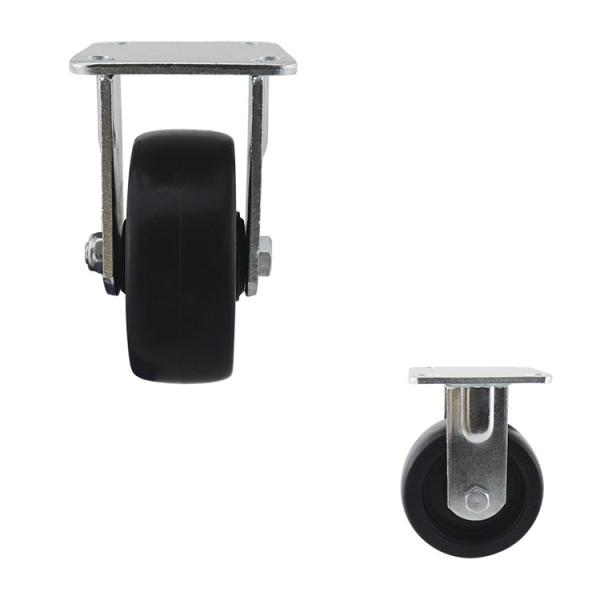 125 mm 350 kg Capacidade de plataforma Trolley Carros pesados Carros industriais por atacado