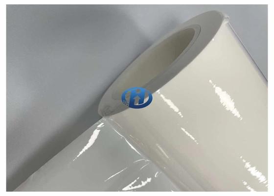 300 μm White LDPE Release Film UV Cured Silicone Coating Film No Silicone Transfer No Residuals Mainly For Tapes