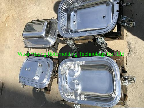 Коробка зеркала поверхностная крутая отливает прессформу в форму Rotomolding заготовки CNC Soild