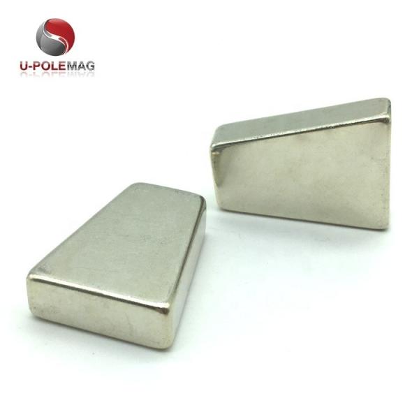 34.66g Grade NdFeB High Temperature 150 Centigrade 48SH NdFeB Magnets with Trapezoid Shape