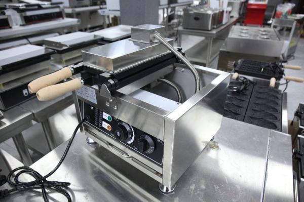 Stainless Steel Electric Taiyaki Machine for Fish Shape Snack Equipment 380x380x245mm