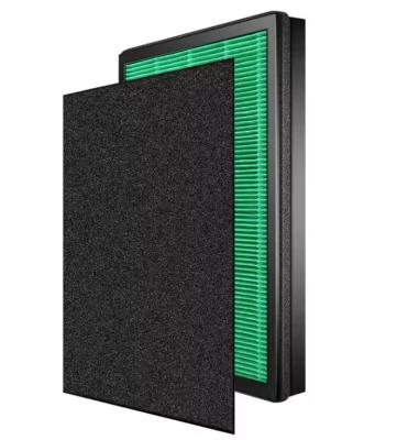 Fibra de carbono HEPA filtro de reposição de purificador de ar para COWAY AP-1009CH