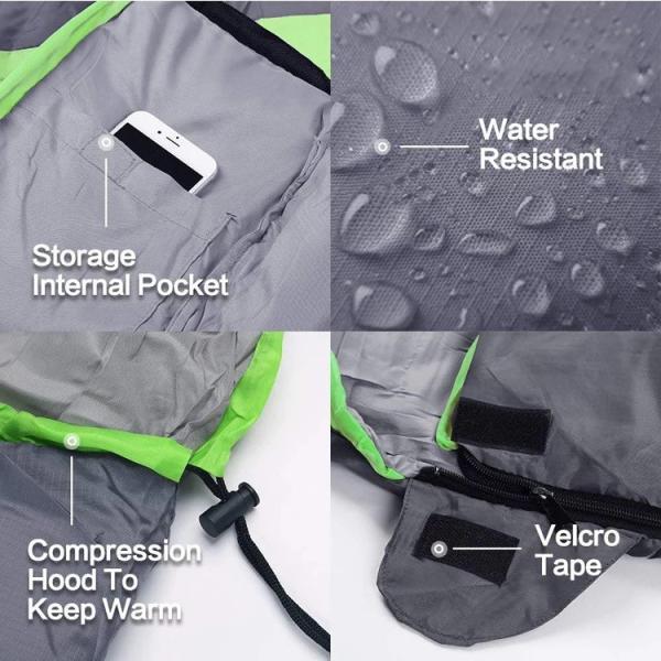 Envelope Style 210T plaid Military Sleeping Bag