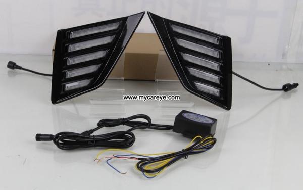 Opel Insignia Car DRL LED Daytime driving turn signal Fog Lights