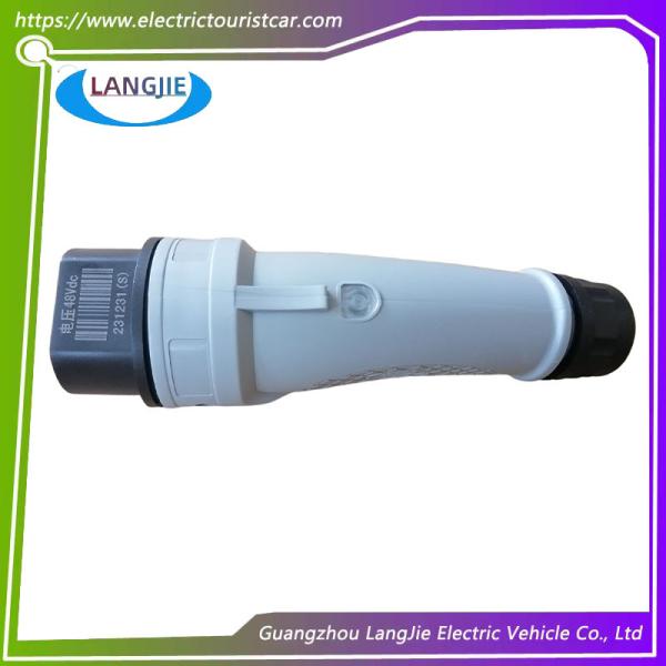 Manufacturer Direct Sales Sightseeing Car Patrol Car LVTONG Charging Gun Without Cable Components