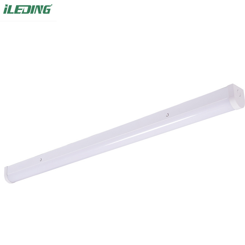 2FT 4FT 20W 46W Tunable 3CCT Led Linear Strip Batten Light for Office Lifetime H 50