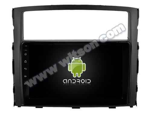 9/10.1 Screen For Mitsubishi Pajero 4 V80 V90 2006-2016 Car Multimedia Stereo