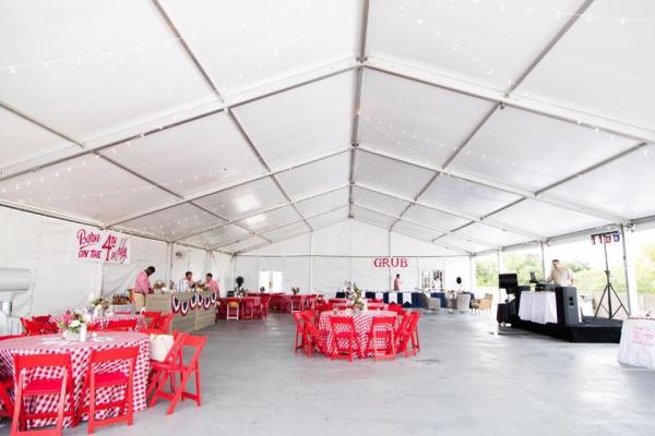 Redeemed Christian Church PVC Event Tent 2000 People For The Ordained At Redemption Camp