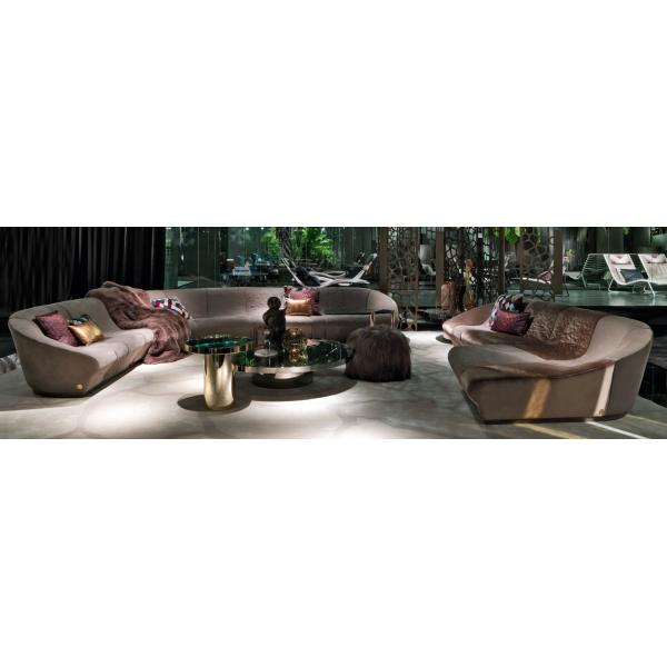 Мраморная подгонянная таблица чая комнаты прожития титана 400mm журнального стола