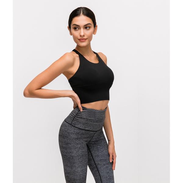 2021 popular Criss Cross Back  Yoga top Women'S  activewear Sports Fitness Bra