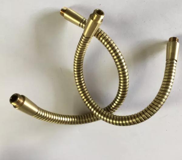 Copper Lamp Stainless Steel Hose Flexible Gooseneck Tube Black Oxide 30mm
