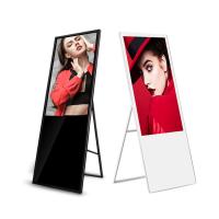 Exhibición portátil del LCD de la tienda de ropa, retroiluminación LED de la exhibición de Digital Media