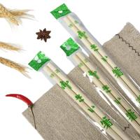BAMBOO Round Stick Disposable Chopsticks 100% Natural Round Boutique Bamboo Stick