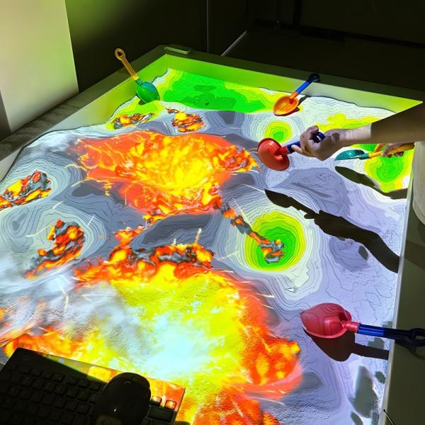 Northern Lights Interactive Sand Table Children'S Interactive Projection Game