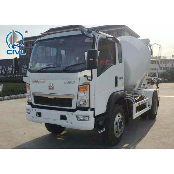 Howo 4X2 Light Cement Mixer Truck 5cbm Concrete Mixing Truck 130hp
