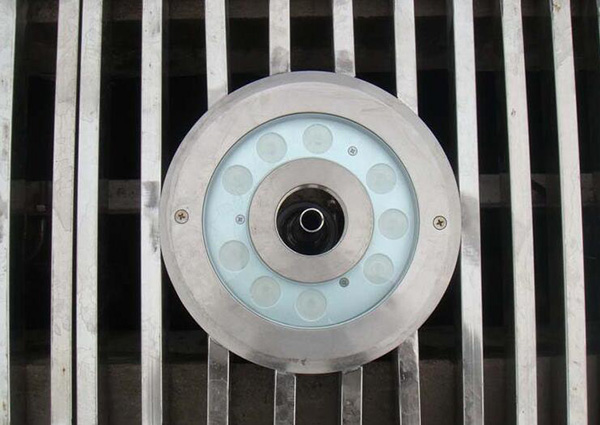 8 свет фонтана светов 9В 27В 316 СС СИД дюйма Φ200мм РГБ 3ин1 подводный