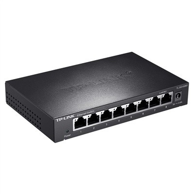5-port TL-SG1008D Gigabit Plug and Play Network Switch with 11.9M Packet Forwarding Rate